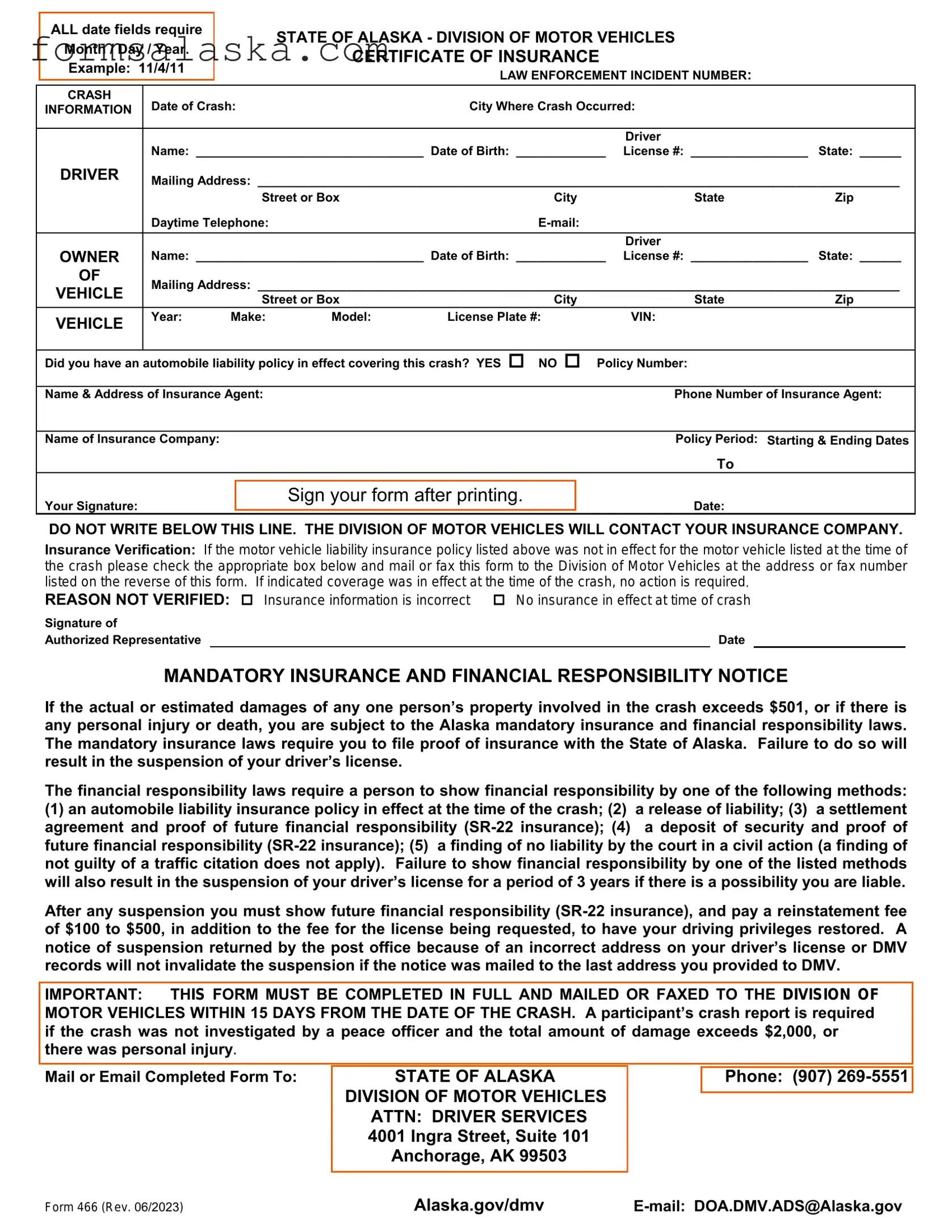 Blank Alaska 466 PDF Template